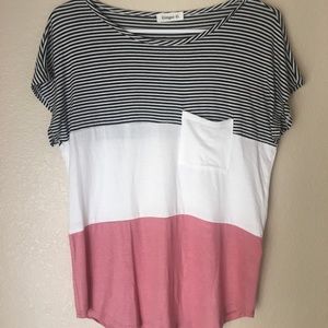 Color block top